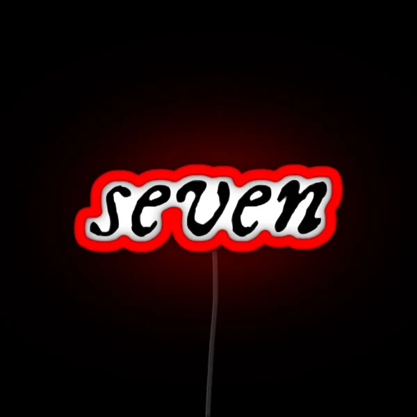 Taylor Swift S Seven RGB Neon Sign