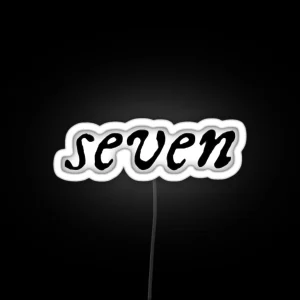 Taylor Swift S Seven RGB Neon Sign