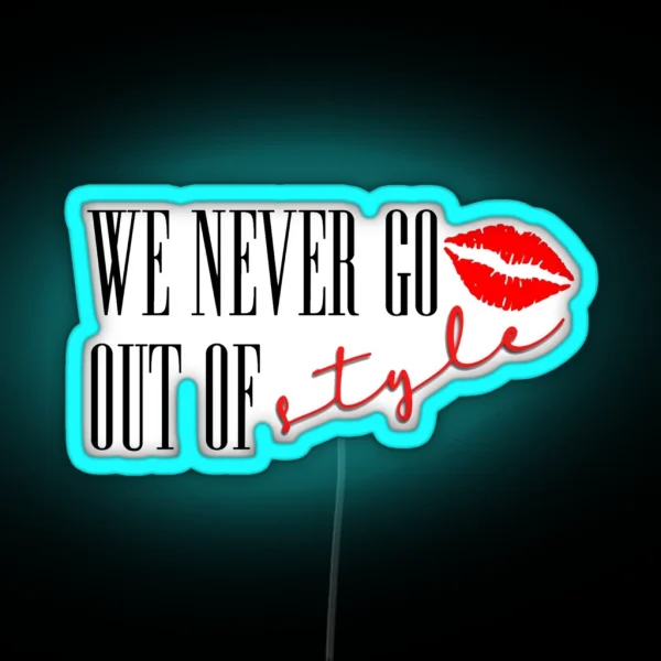 Taylor Swift Style RGB Neon Sign