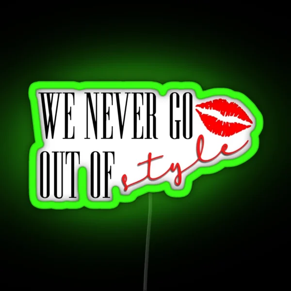 Taylor Swift Style RGB Neon Sign
