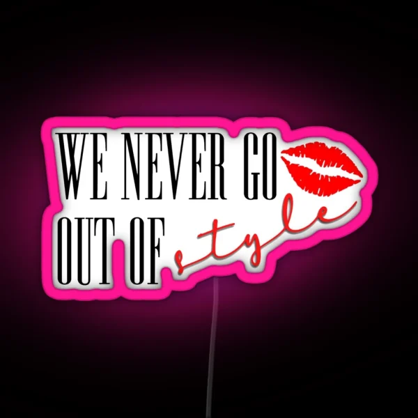 Taylor Swift Style RGB Neon Sign