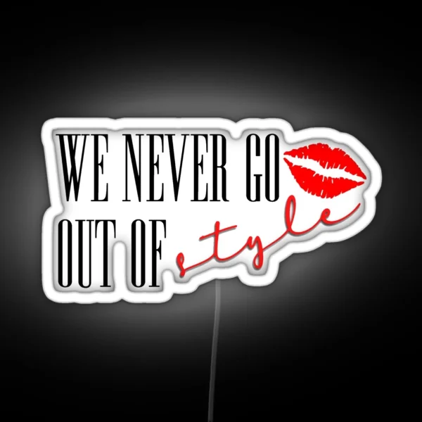 Taylor Swift Style RGB Neon Sign
