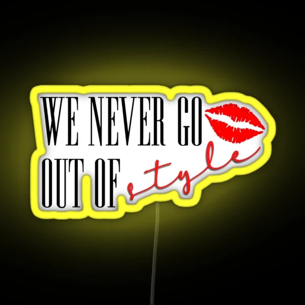 Taylor Swift Style RGB Neon Sign