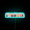 Taylor Swift Eras Tour All Albums Neon RGB Retro Sign