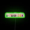 Eras Tour Inspired Home Decor Neon Sign with Album Art