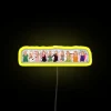 RGB LED banner displaying Taylor Swift's music eras tour albums