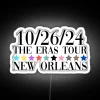 Iconic Neon Sign Capturing the Magic of TS's NOLA Concerts