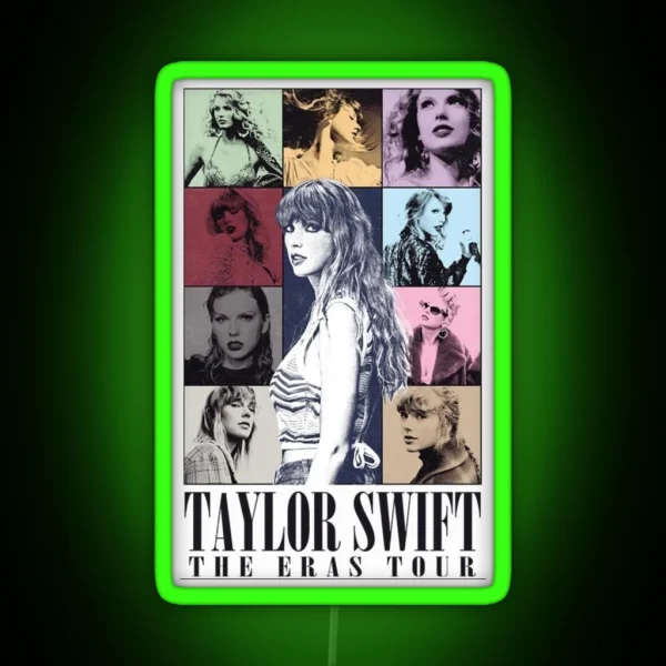 Taylor Swift The Eras Tour RGB Neon Sign