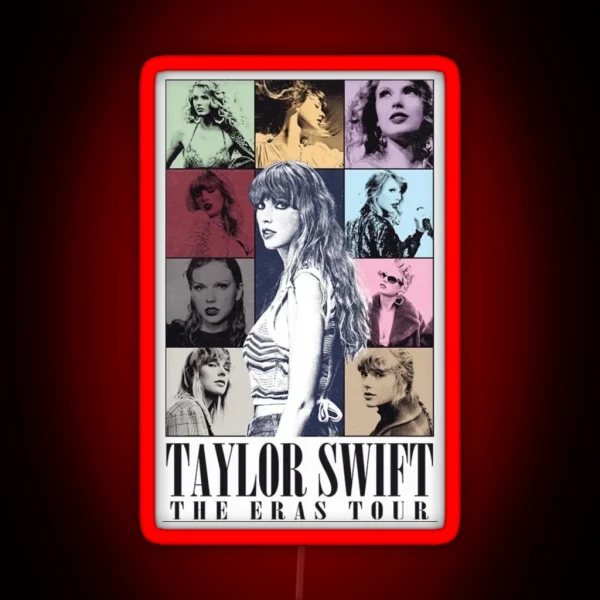 Taylor Swift The Eras Tour RGB Neon Sign