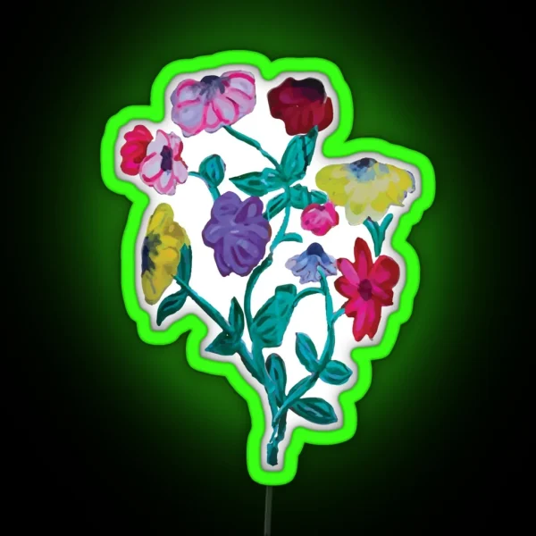 Taylor Swift The Eras Tour Surprise Song Flowers V1 RGB Neon Sign