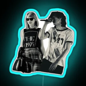 Taylor Swift X Matty Healy RGB Neon Sign