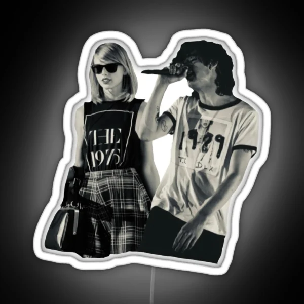 Taylor Swift X Matty Healy RGB Neon Sign