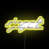 Taylor Swift On Your Own Kid Home Decor RGB Sign