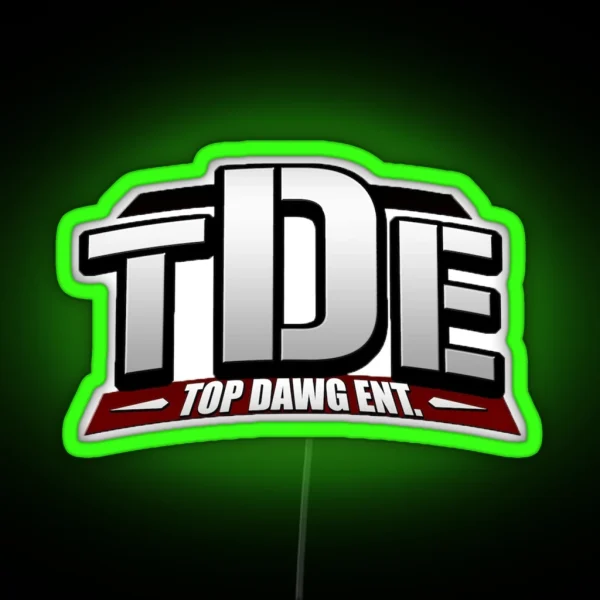 TDE RGB Neon Sign