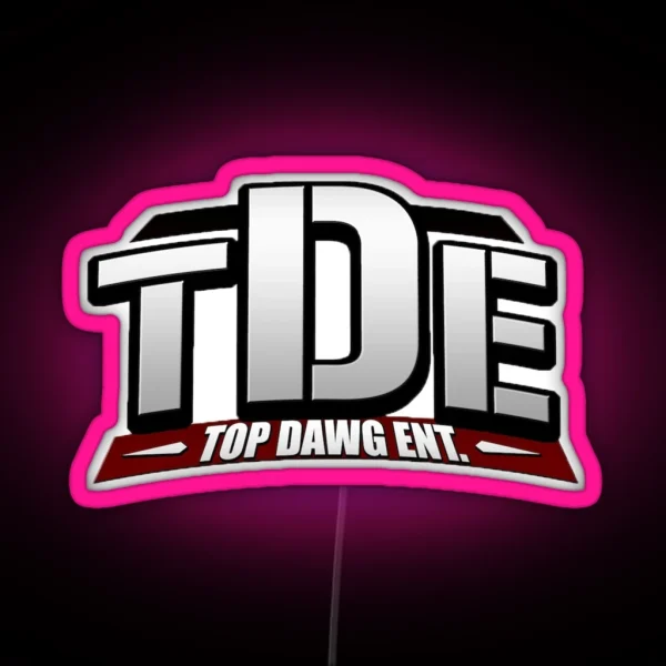 TDE RGB Neon Sign
