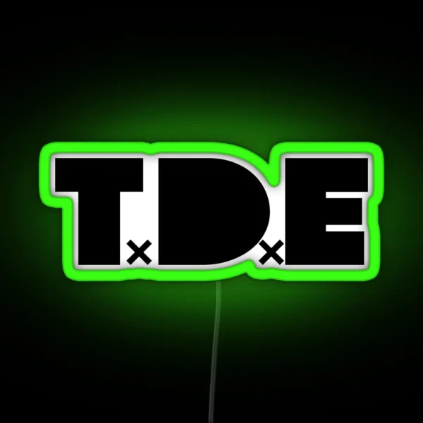 TDE RGB Neon Sign