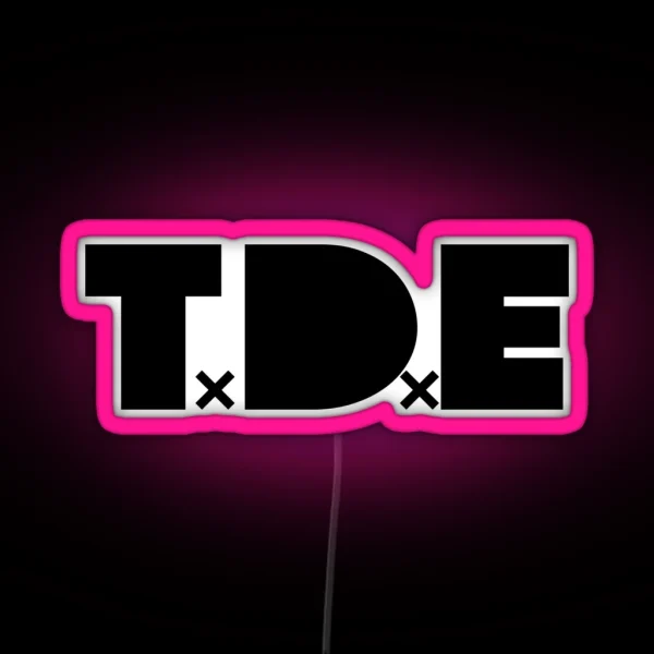 TDE RGB Neon Sign