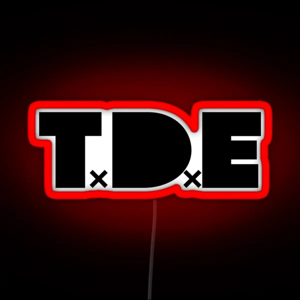 TDE RGB Neon Sign
