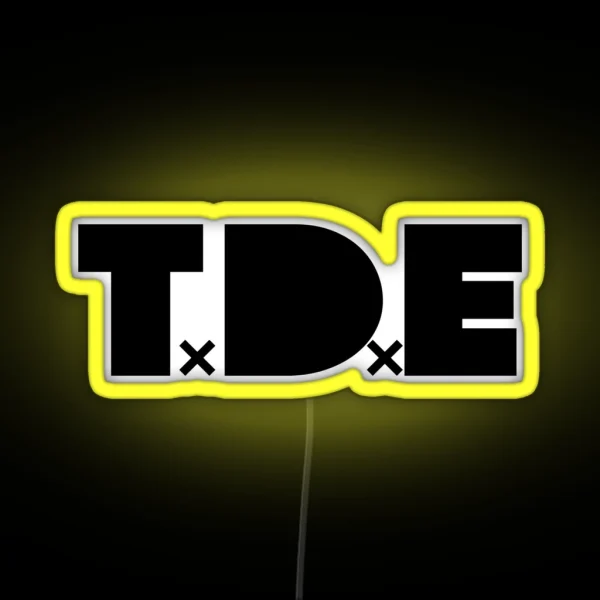 TDE RGB Neon Sign