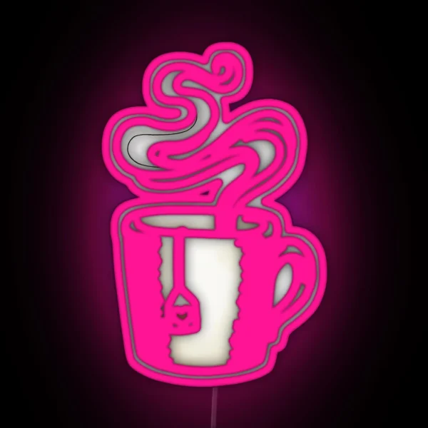 Tea Is Love RGB Neon Sign