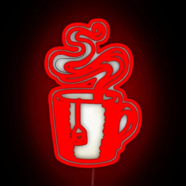 Tea Is Love RGB Neon Sign