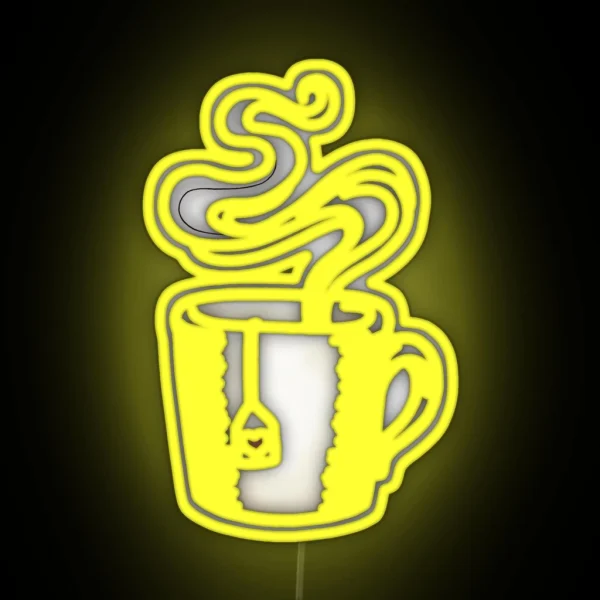 Tea Is Love RGB Neon Sign