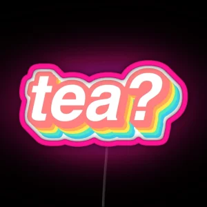 Tea Pastel RGB Neon Sign