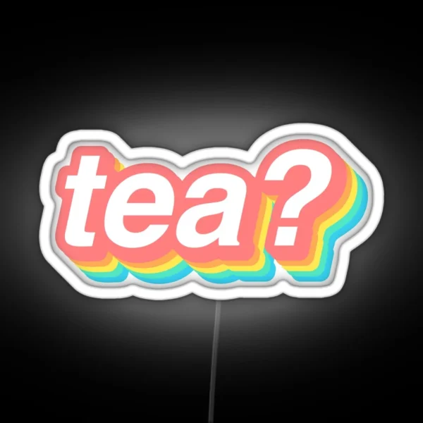 Tea Pastel RGB Neon Sign