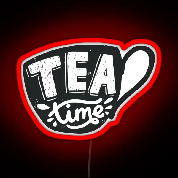 Tea Time RGB Neon Sign