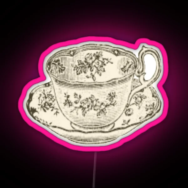 Teacup Led RGB Neon Sign