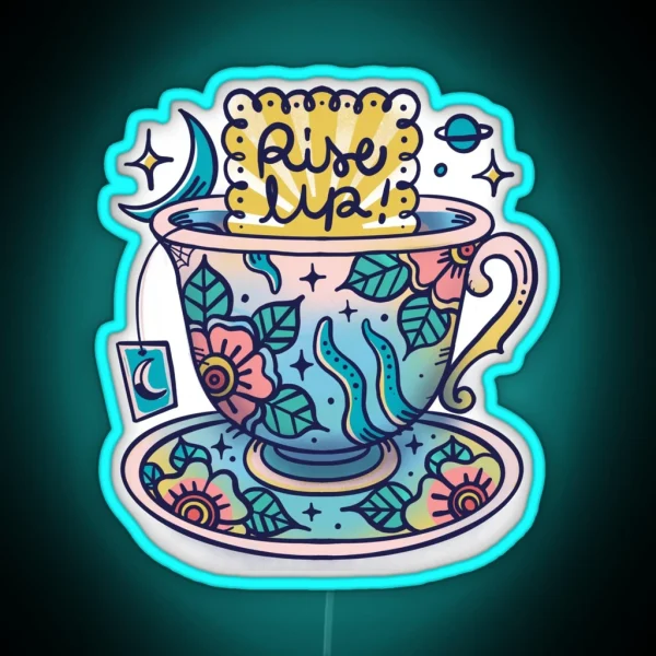 Teacup RGB Neon Sign