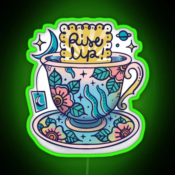 Teacup RGB Neon Sign