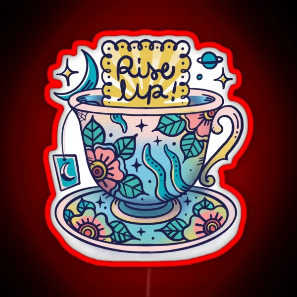 Teacup RGB Neon Sign
