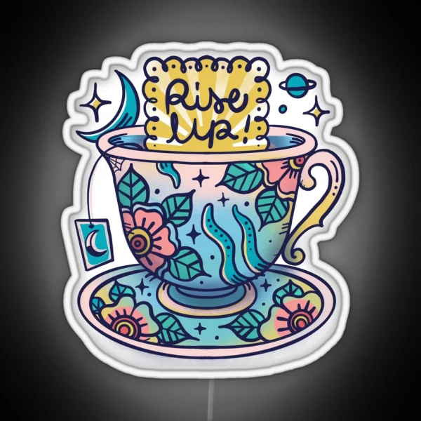 Teacup RGB Neon Sign
