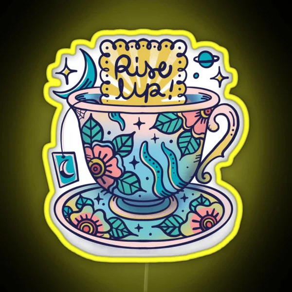 Teacup RGB Neon Sign