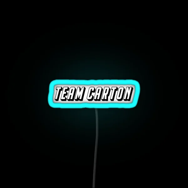 Team Carton A Tale Of Two Cities RGB Neon Sign