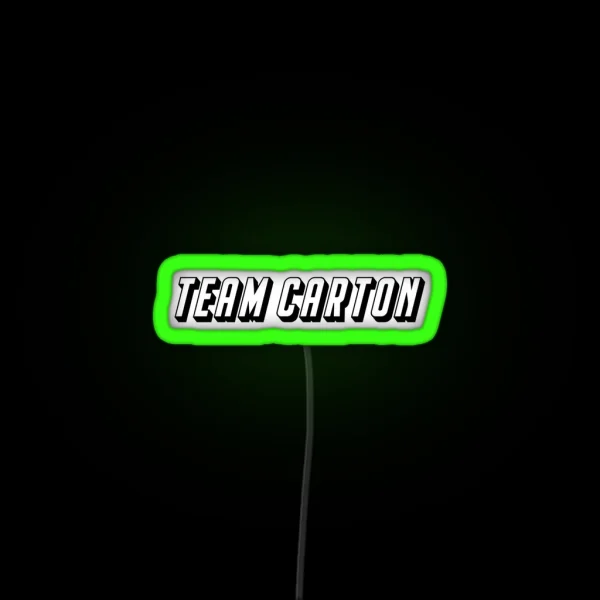 Team Carton A Tale Of Two Cities RGB Neon Sign