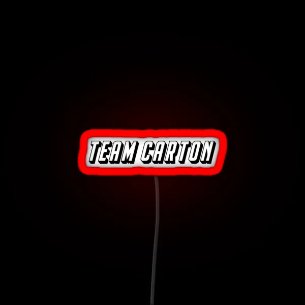 Team Carton A Tale Of Two Cities RGB Neon Sign
