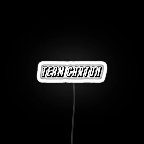 Team Carton A Tale Of Two Cities RGB Neon Sign
