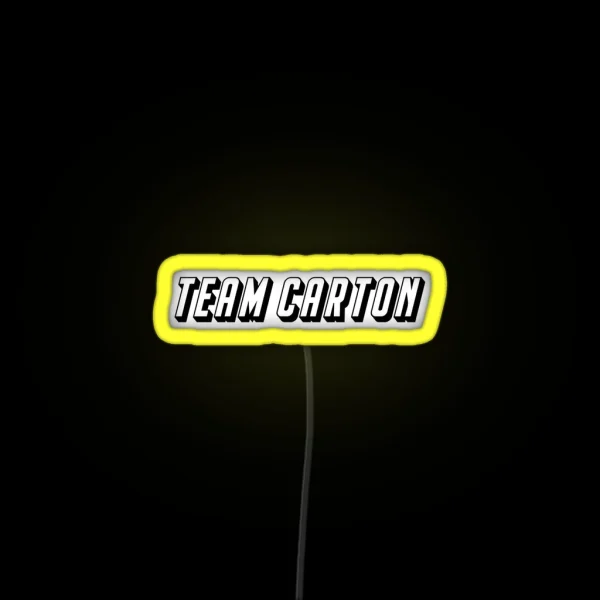 Team Carton A Tale Of Two Cities RGB Neon Sign
