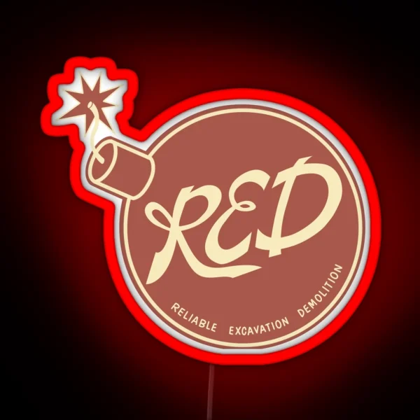 Team Fortress 2 Red Team RGB Neon Sign
