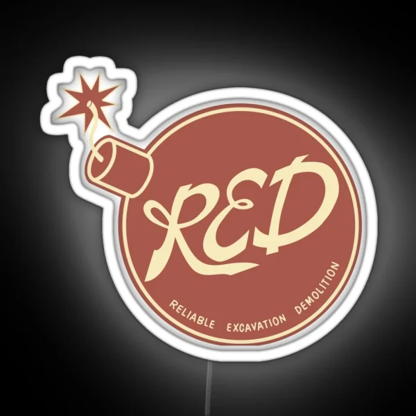 Team Fortress 2 Red Team RGB Neon Sign
