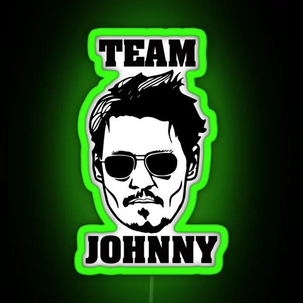 Team Johnny RGB Neon Sign