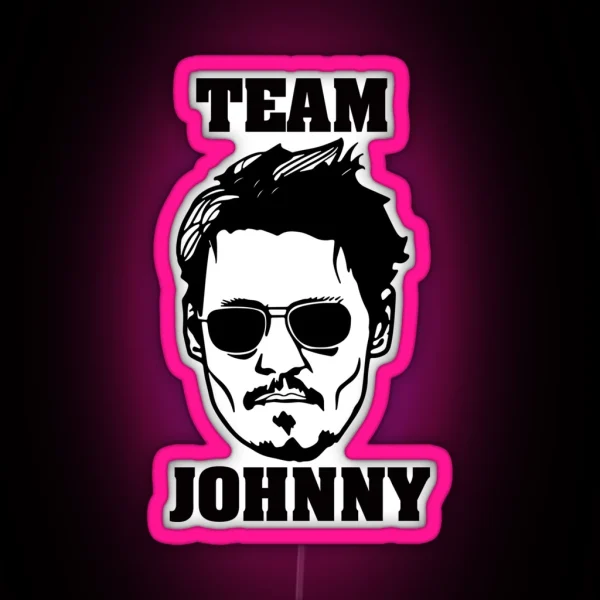 Team Johnny RGB Neon Sign