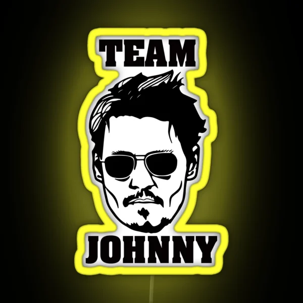 Team Johnny RGB Neon Sign