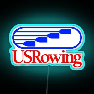 Team USA US Rowing Team RGB Neon Sign