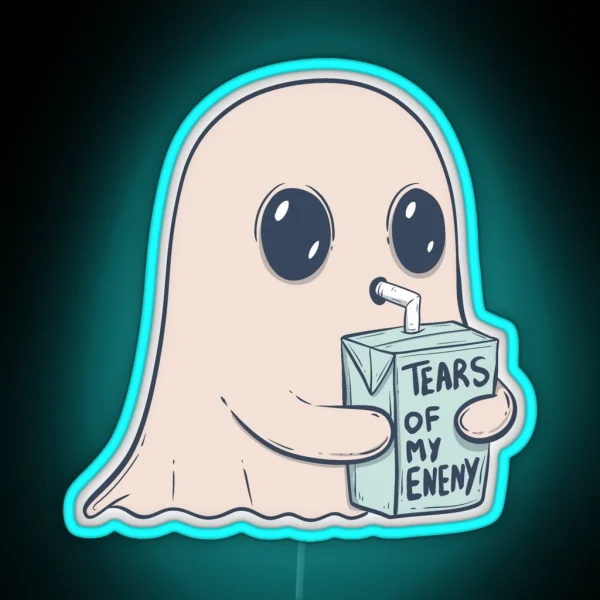 Tears Of My Enemy RGB Neon Sign