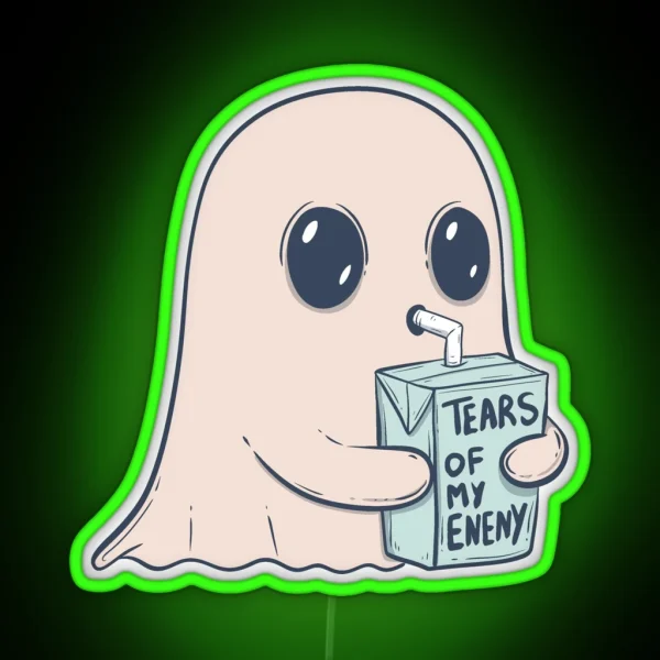Tears Of My Enemy RGB Neon Sign