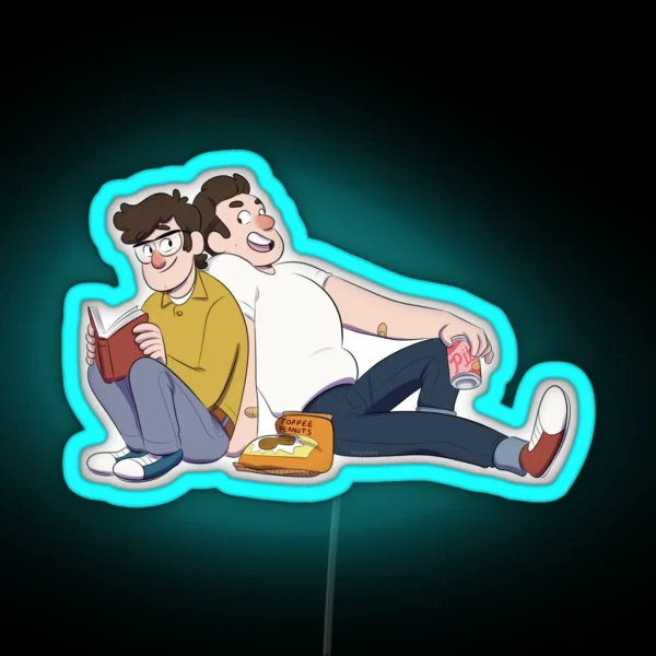 Teen Stan Twins RGB Neon Sign
