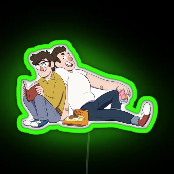 Teen Stan Twins RGB Neon Sign